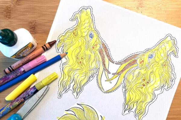 Golden Dragon Activity from Kuan Yin | Free Download