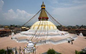 Tibetan Buddhist Stupa, Boudhanath, Nepal