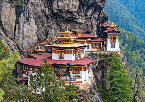 taktsang - the site of the sadhana of mahamudra composition