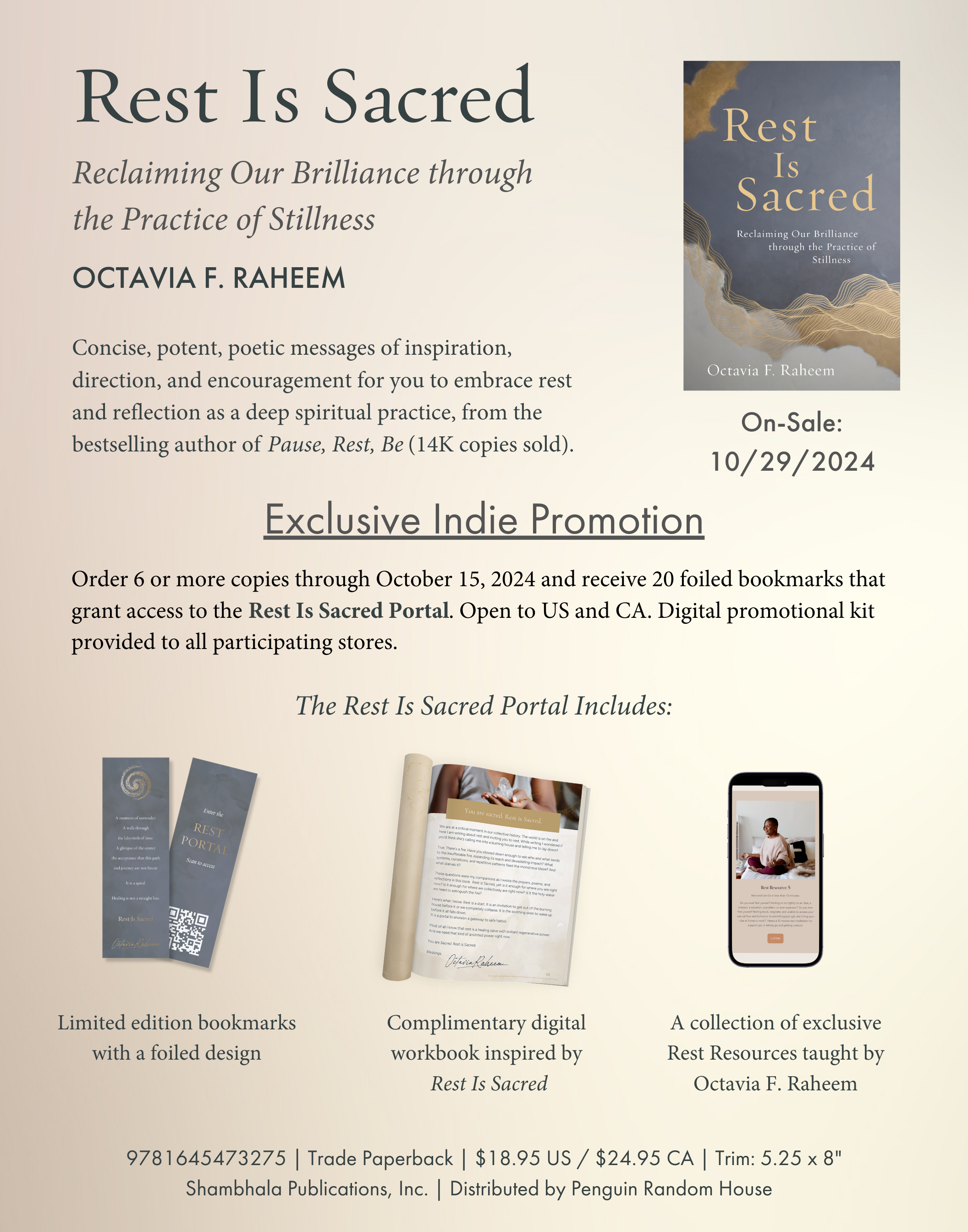 Indie Bookstore Promotion_Rest Is Sacred