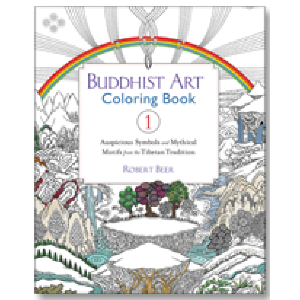 Buddhist Art Coloring Book 1